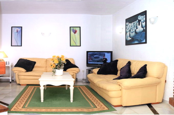 Lounge of our apartment on the Costa Del Sol