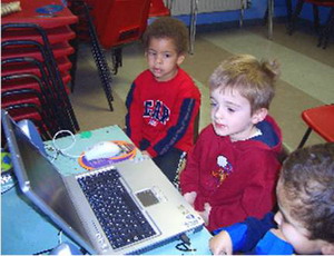 Computer skills - never too young to play and learn
